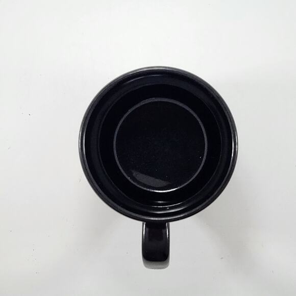 Vintage London Souvenir Mug | Black Red & Metallic Gold Bus, Big Ben & Guardsman - Picture 8 of 9